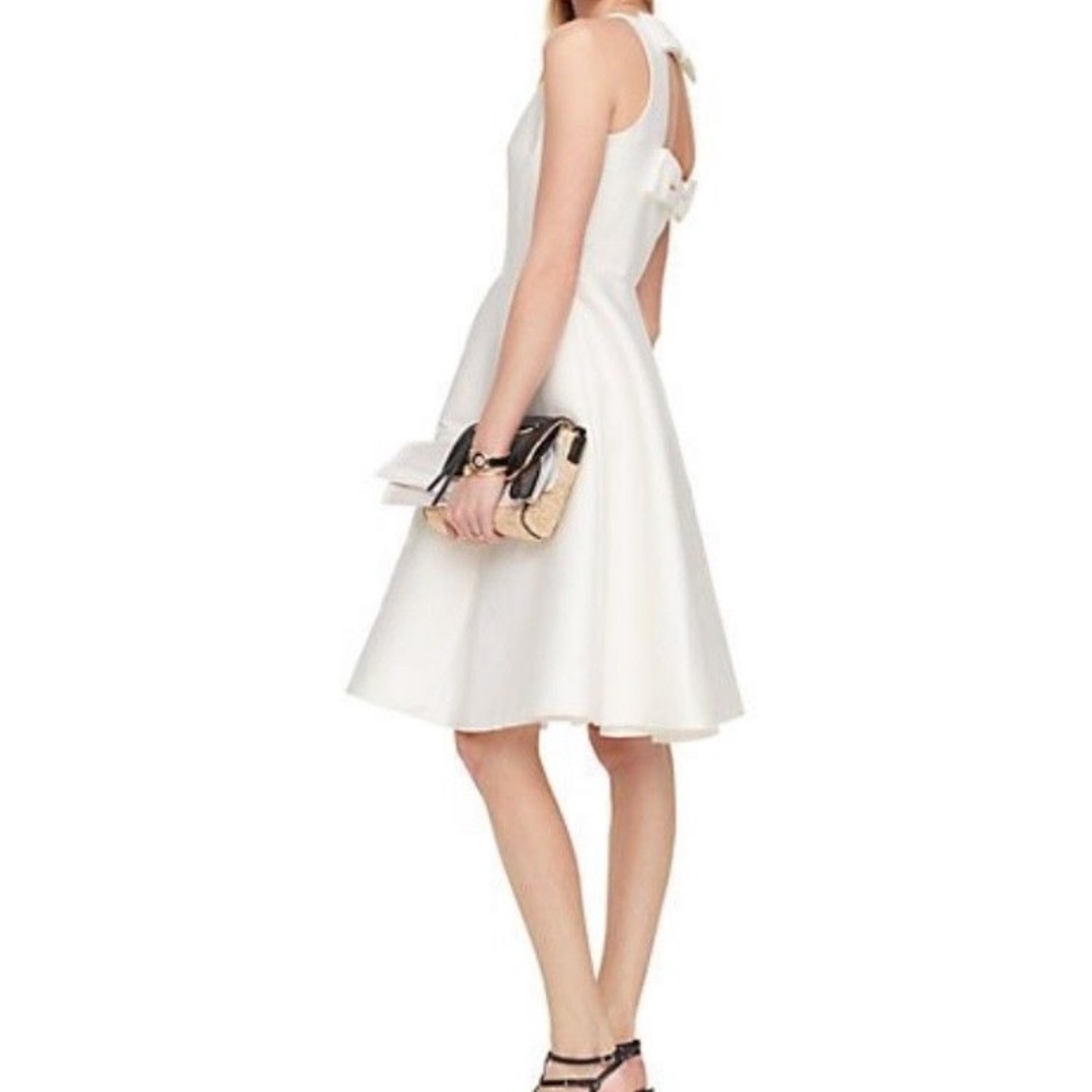 Kate Spade White Bow Dress